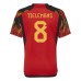 Prima Maglia Belgio Mondiali 2022 Youri Tielemans 8